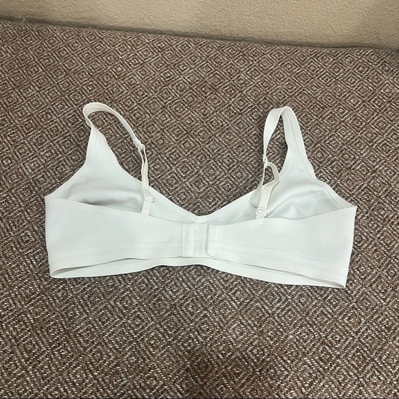 Haven Well Within Bralette Bra Unlined Wire Free Womens White Sz M Minimalist - Picture 4 of 6